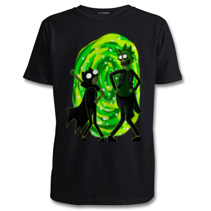Rick & Morty x Batman - Portal Boys T-shirt