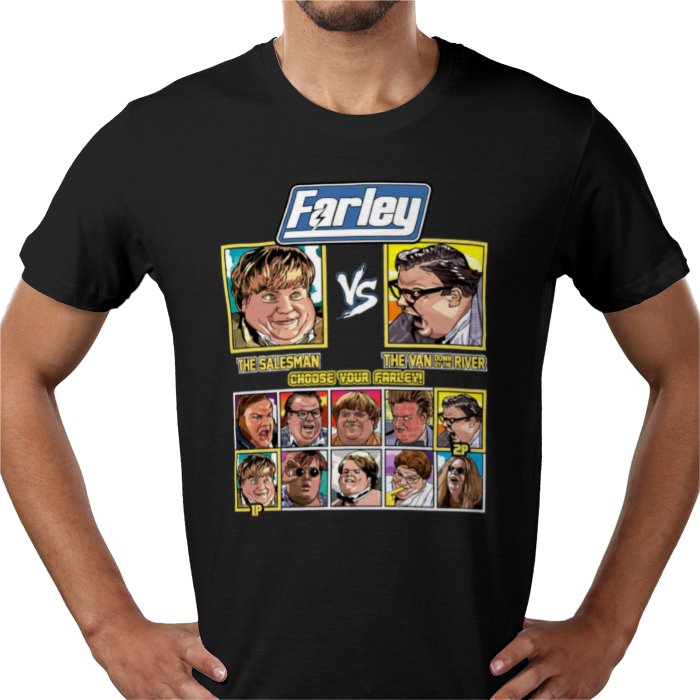 Chris Farley - Salesman vs Van T-shirt