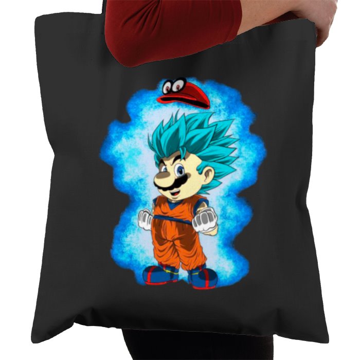 Dragonball Z x Super Mario Bro's - Saiyan Bro's Tote Bag