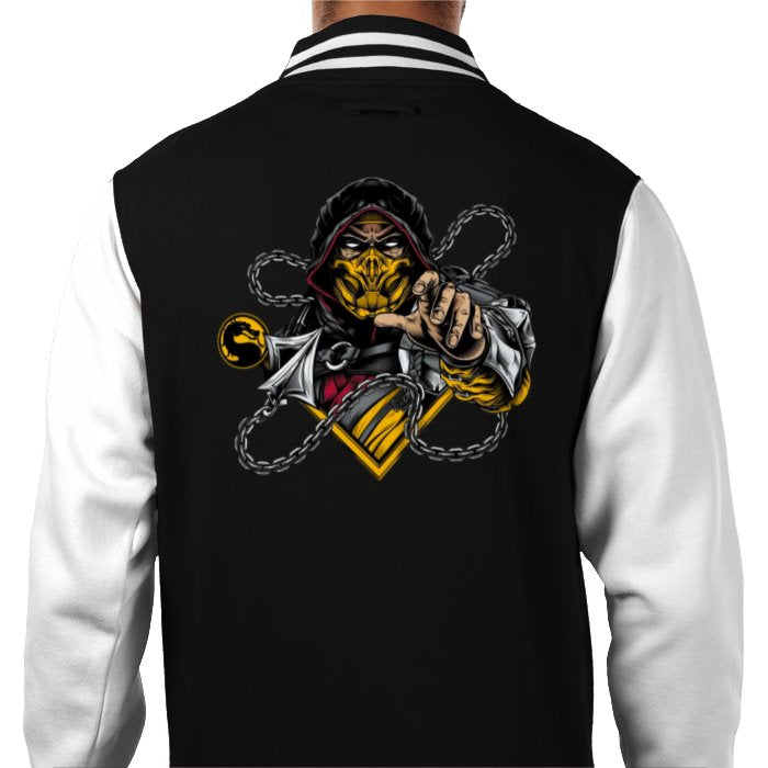Mortal Kombat - Scorpion Wants You Varsity Jacket