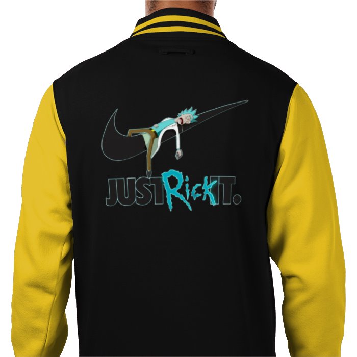 Rick & Morty - Just Rick It Varsity Jacket