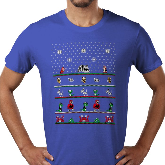 Ugly Jumper Style - Chip n Dale Christmas T Shirt