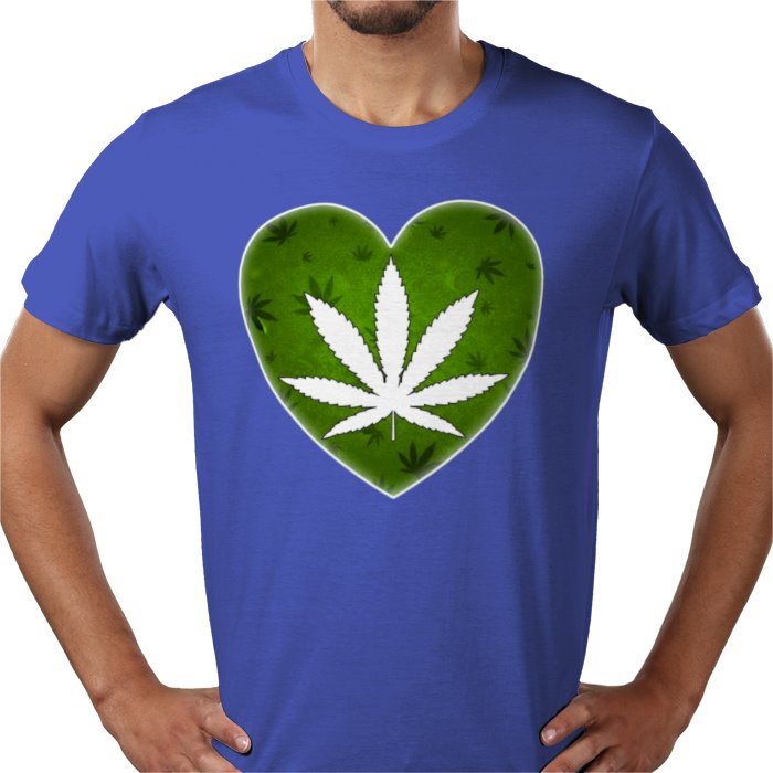 Cannabis Heart T-shirt