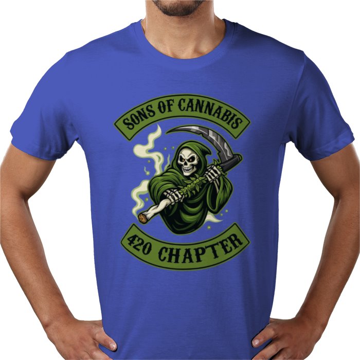 Sons Of Anarchy Parody Sons Of Cannabis T-shirt