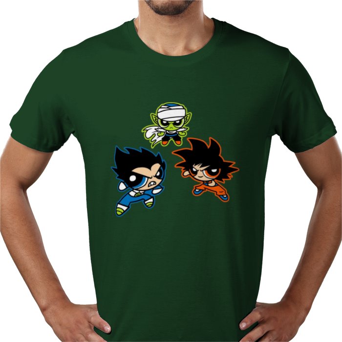 Dragonball Z & Power Puff Girls - Power Puff Z T-shirt