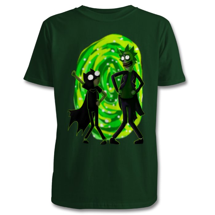 Rick & Morty x Batman - Portal Boys T-shirt