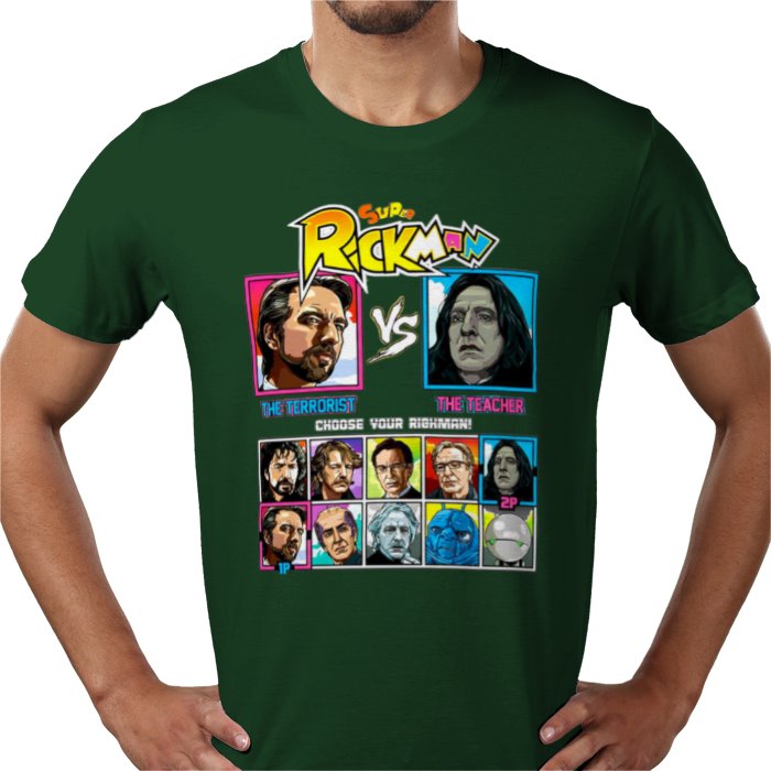 Alan Rickman - Teacher vs Terrorist T-shirt