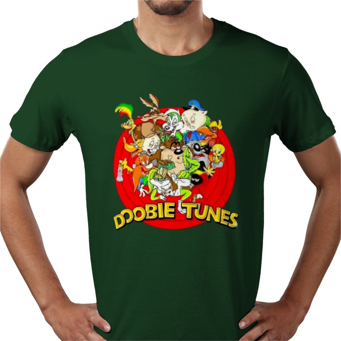 Looney Tunes Parody Doobie Tunes T-shirt