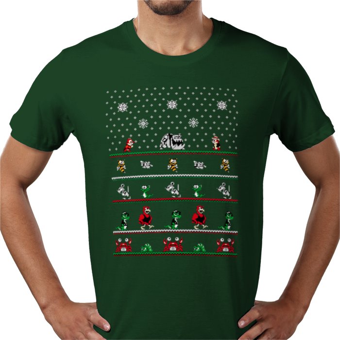 Ugly Jumper Style - Chip n Dale Christmas T Shirt