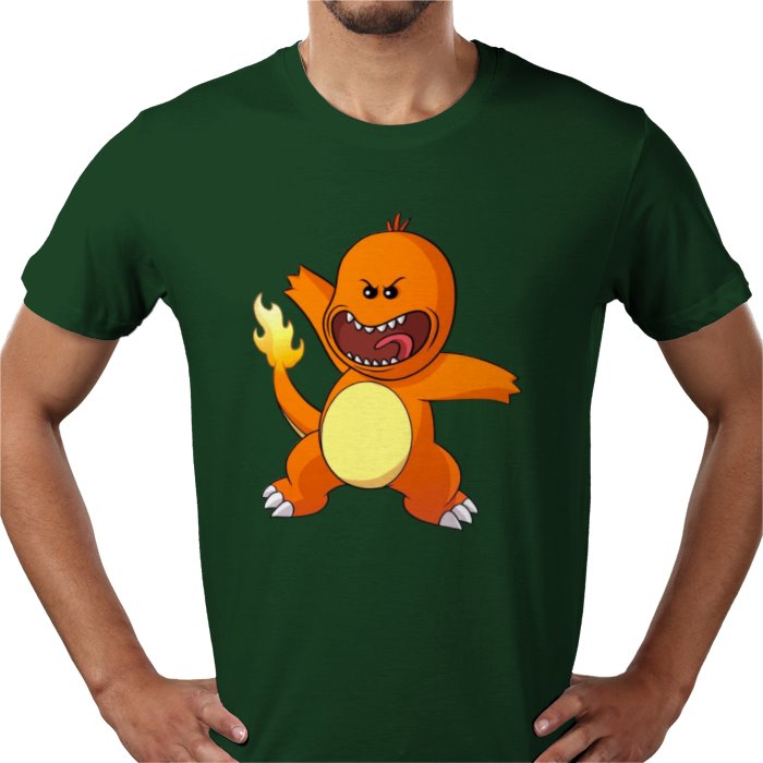 Rick & Morty x Pokémon - Charmander T-shirt