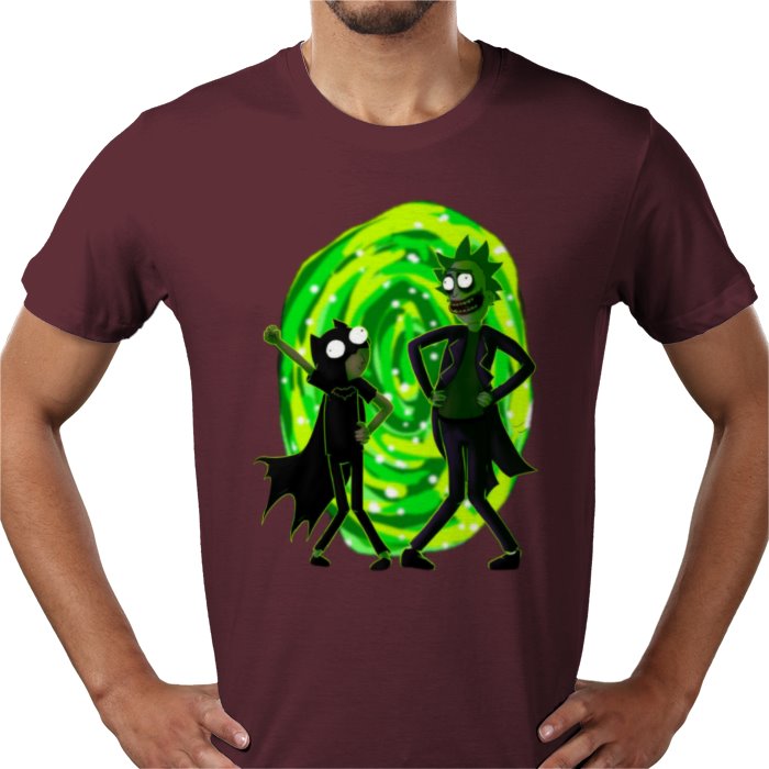 Rick & Morty x Batman - Portal Boys T-shirt