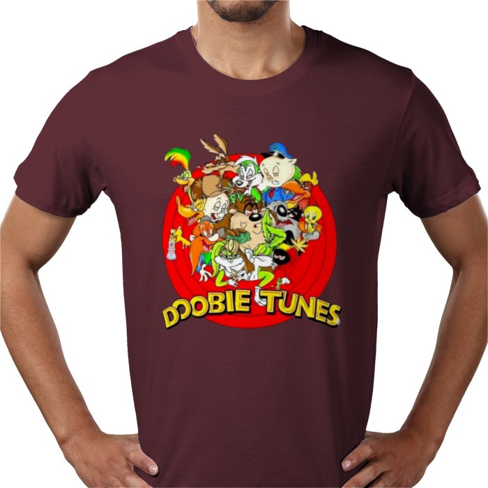 Looney Tunes Parody Doobie Tunes T-shirt