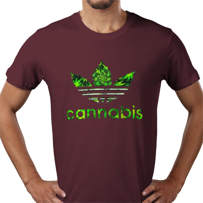 Adidas Cannabis Parody T-shirt