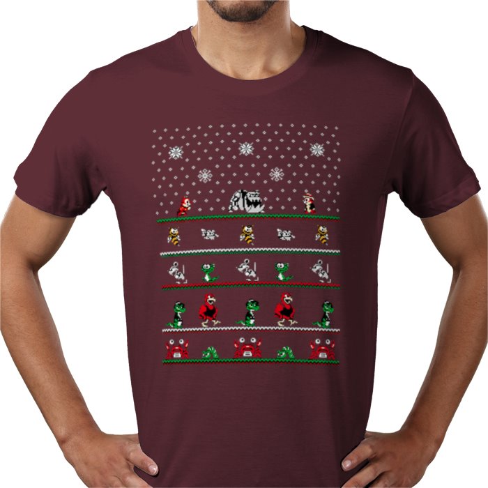 Ugly Jumper Style - Chip n Dale Christmas T Shirt