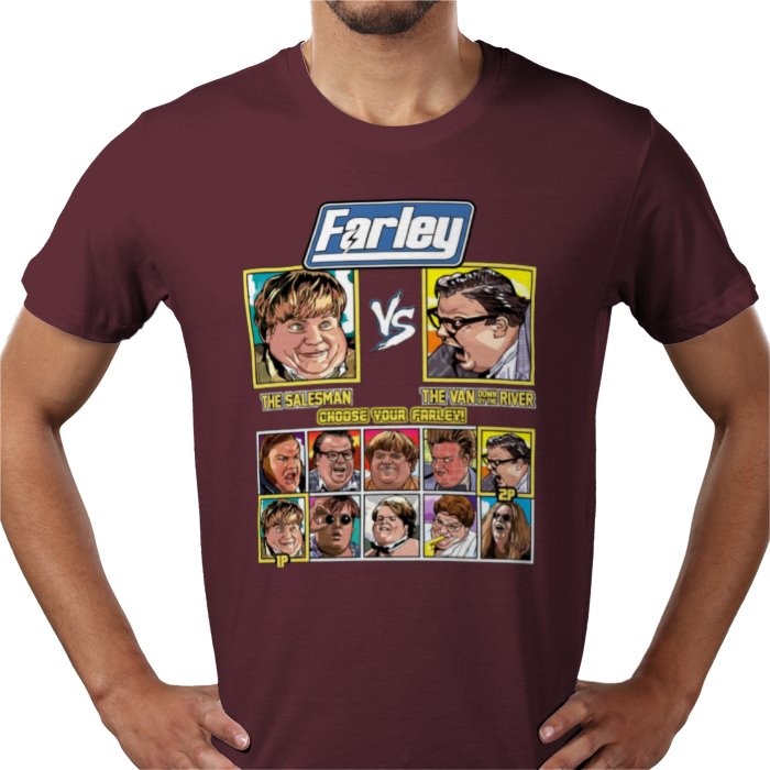 Chris Farley - Salesman vs Van T-shirt