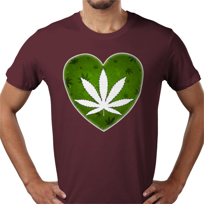 Cannabis Heart T-shirt