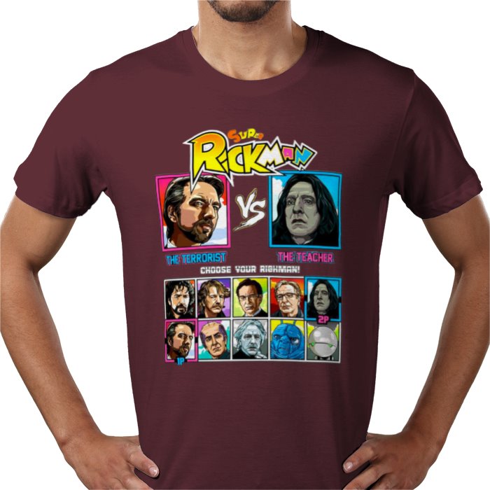 Alan Rickman - Teacher vs Terrorist T-shirt