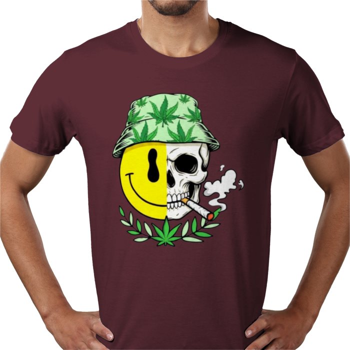 Emoji Cannabis Themed T-shirt