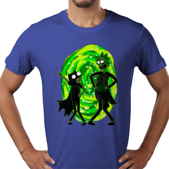 Rick & Morty x Batman - Portal Boys T-shirt