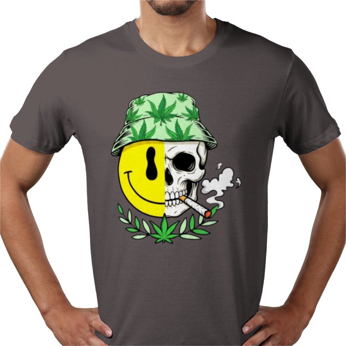 Emoji Cannabis Themed T-shirt