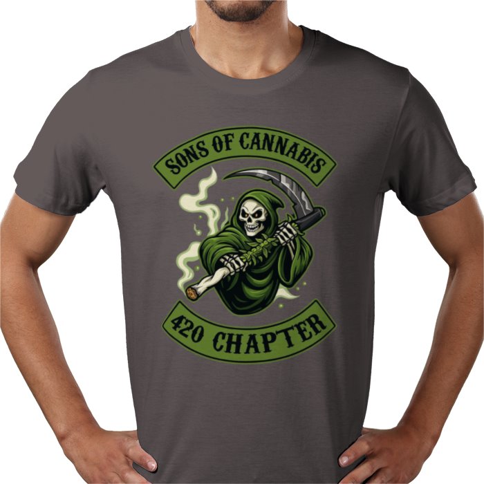 Sons Of Anarchy Parody Sons Of Cannabis T-shirt