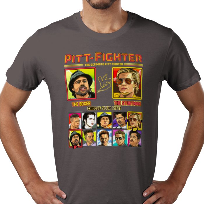 Brad Pitt - Boxer vs Stuntman T-shirt