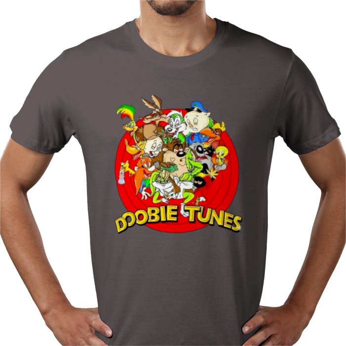 Looney Tunes Parody Doobie Tunes T-shirt