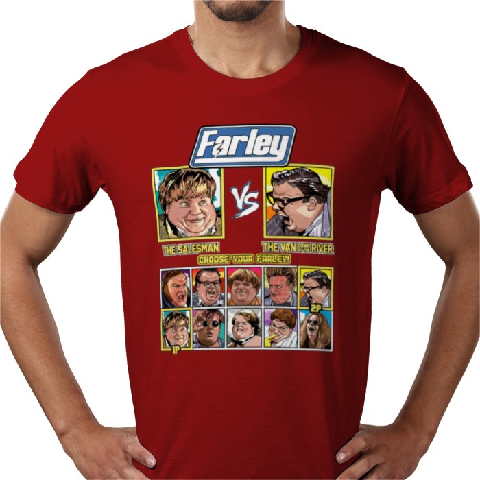 Chris Farley - Salesman vs Van T-shirt