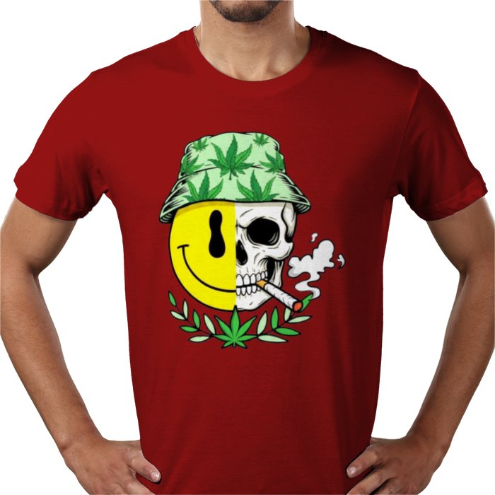 Emoji Cannabis Themed T-shirt