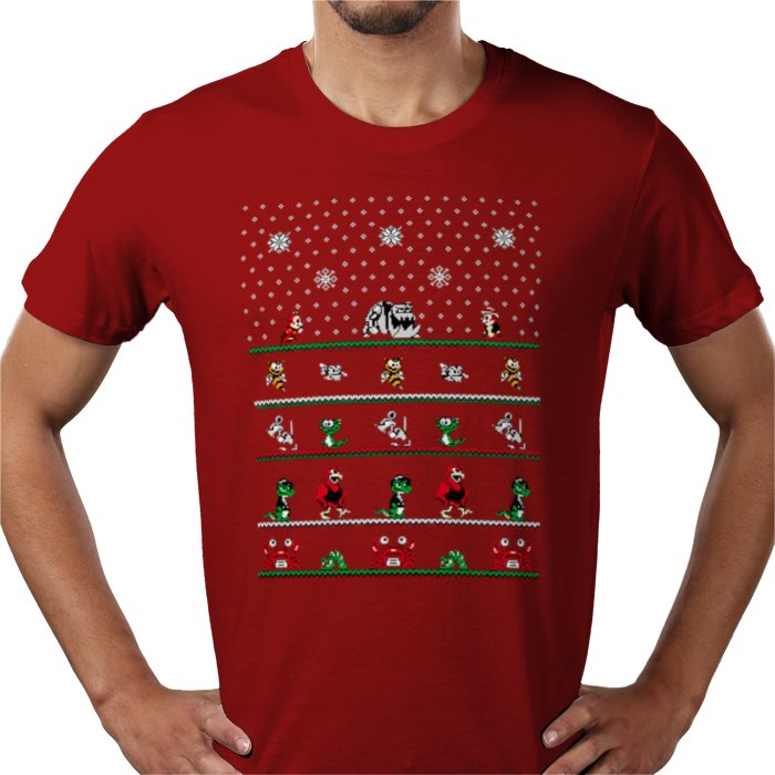 Ugly Jumper Style - Chip n Dale Christmas T Shirt