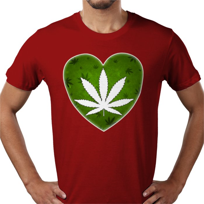 Cannabis Heart T-shirt