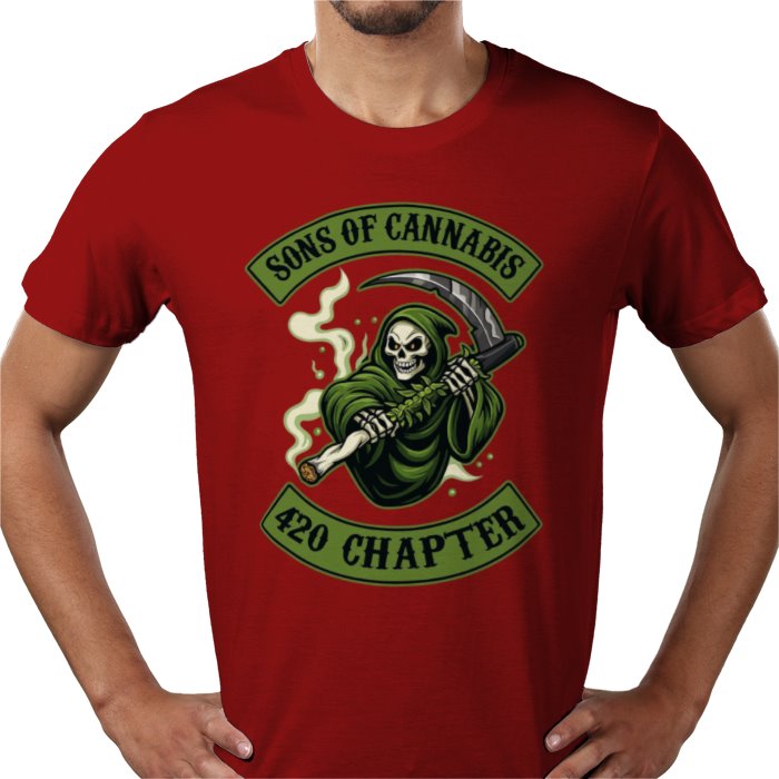 Sons Of Anarchy Parody Sons Of Cannabis T-shirt