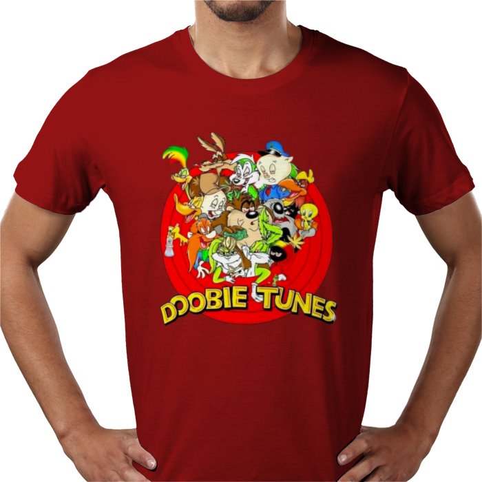 Looney Tunes Parody Doobie Tunes T-shirt