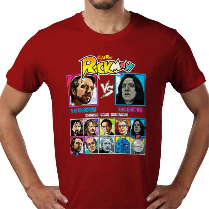 Alan Rickman - Teacher vs Terrorist T-shirt