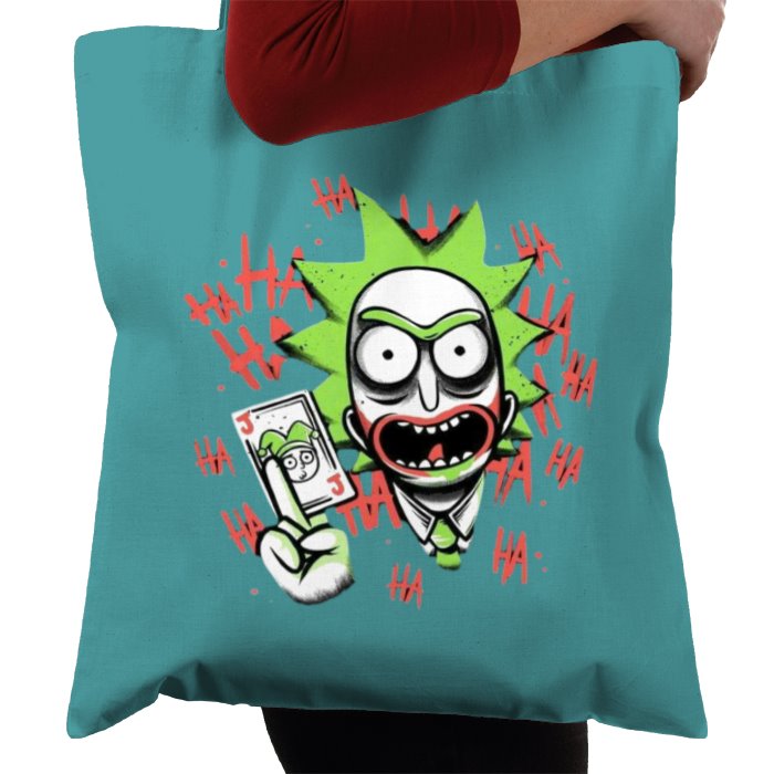 Rick & Morty & Batman - Joker Rick Tote Bag