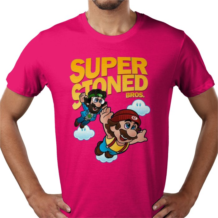 Super Mario Bro's x Cheech & Chong - Super Stoned Bros T-shirt