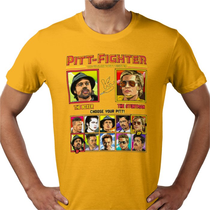 Brad Pitt - Boxer vs Stuntman T-shirt