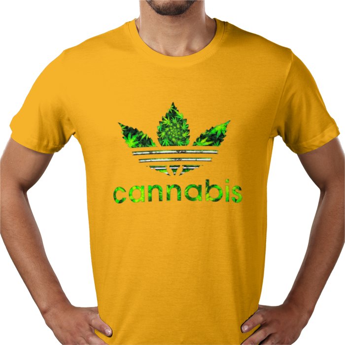 Adidas Cannabis Parody T-shirt