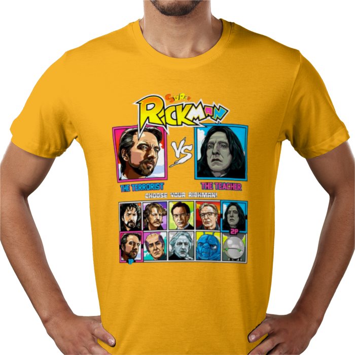 Alan Rickman - Teacher vs Terrorist T-shirt