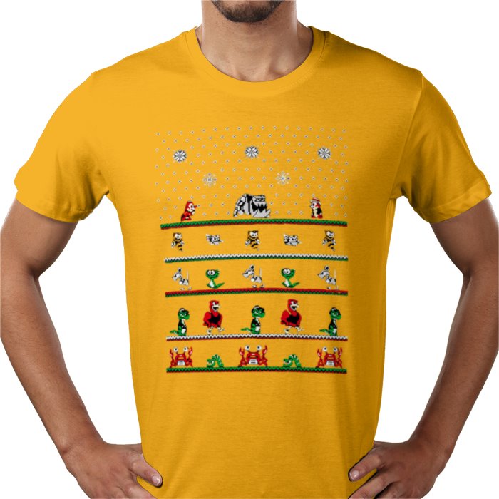 Ugly Jumper Style - Chip n Dale Christmas T Shirt