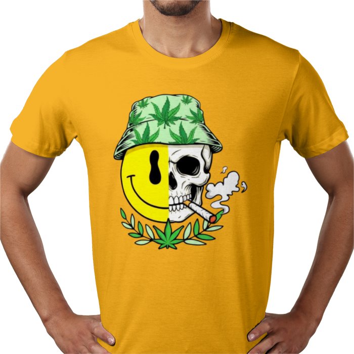 Emoji Cannabis Themed T-shirt