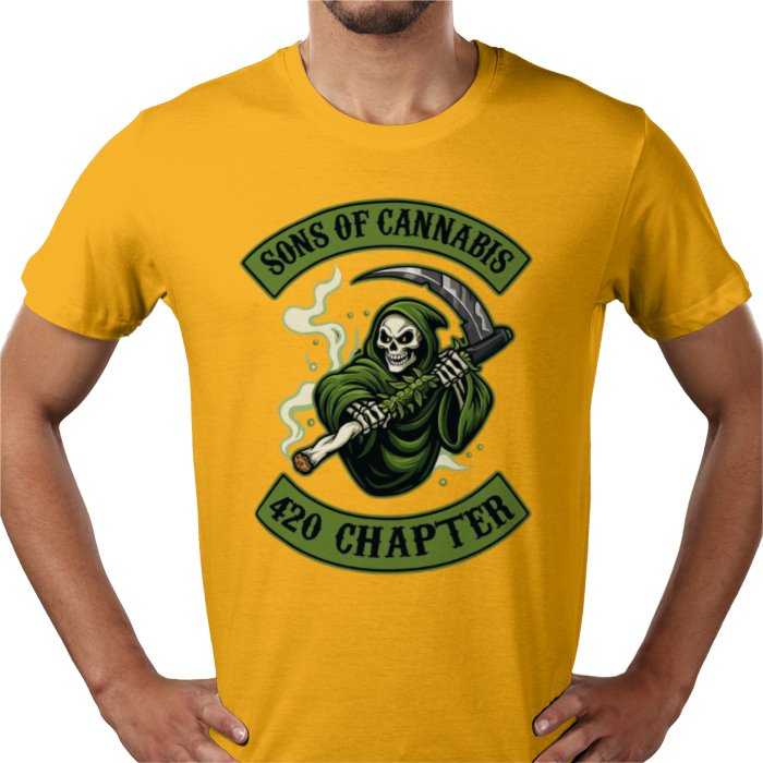 Sons Of Anarchy Parody Sons Of Cannabis T-shirt