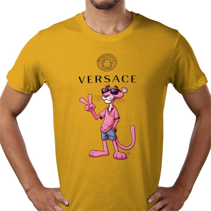 Pink Panther x Versace Parody T-Shirt