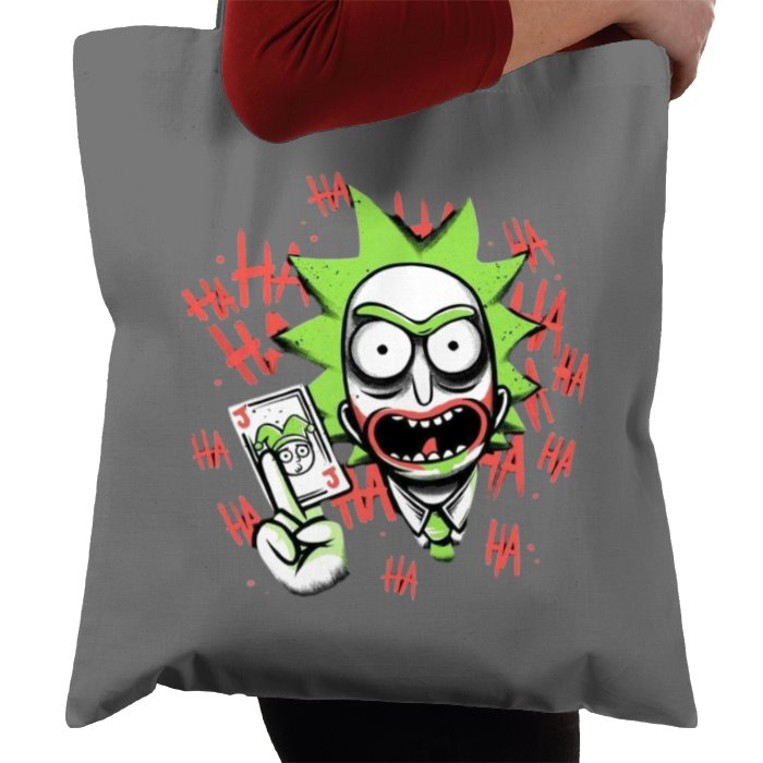 Rick & Morty & Batman - Joker Rick Tote Bag
