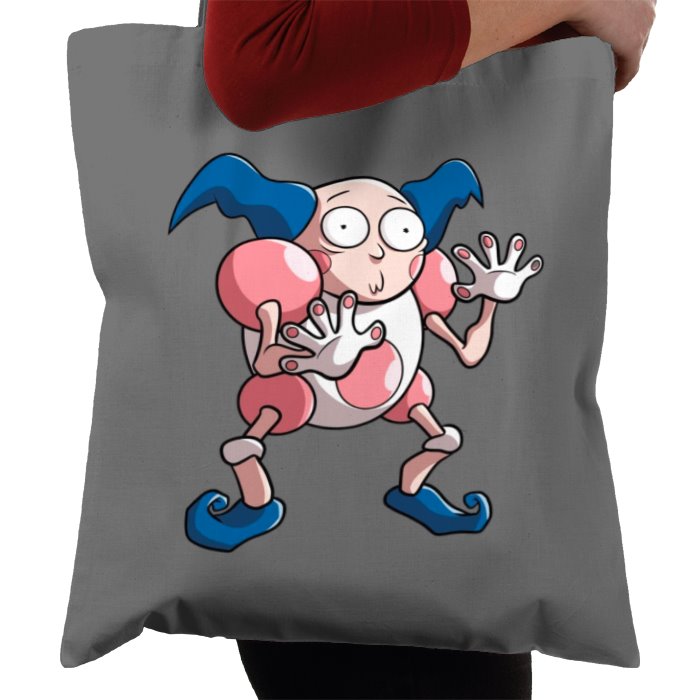 Rick & Morty & Pokémon - Morty x Mr Mime Tote Bag