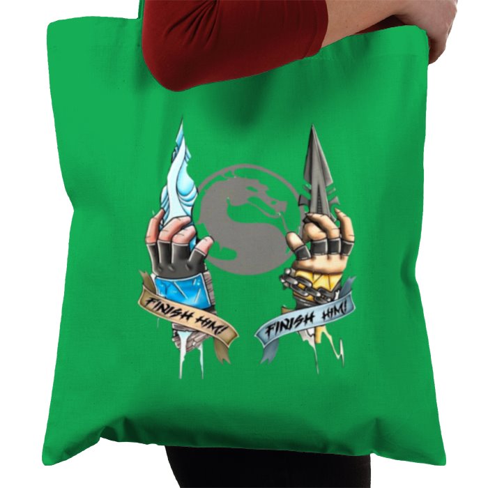 Mortal Kombat - Kombat Hands Tote Bag