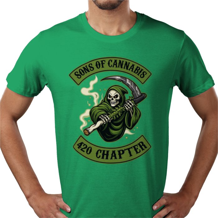 Sons Of Anarchy Parody Sons Of Cannabis T-shirt