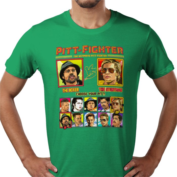 Brad Pitt - Boxer vs Stuntman T-shirt