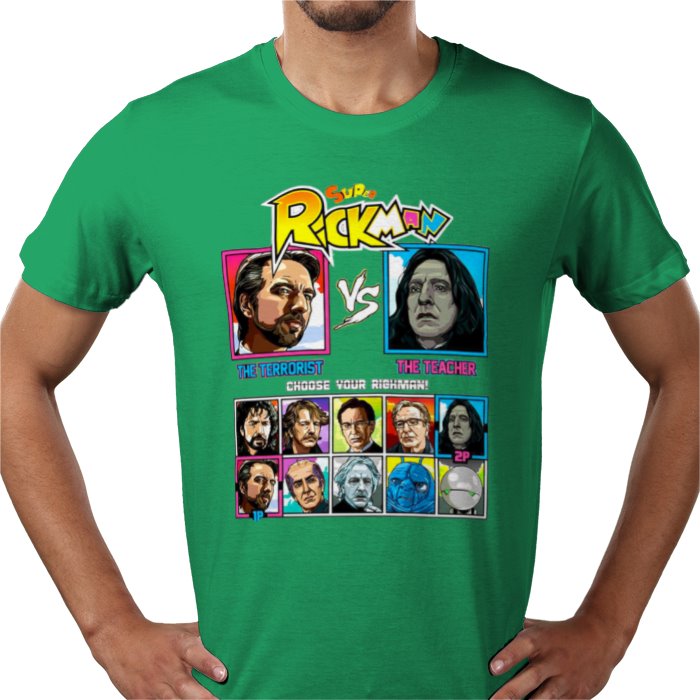 Alan Rickman - Teacher vs Terrorist T-shirt