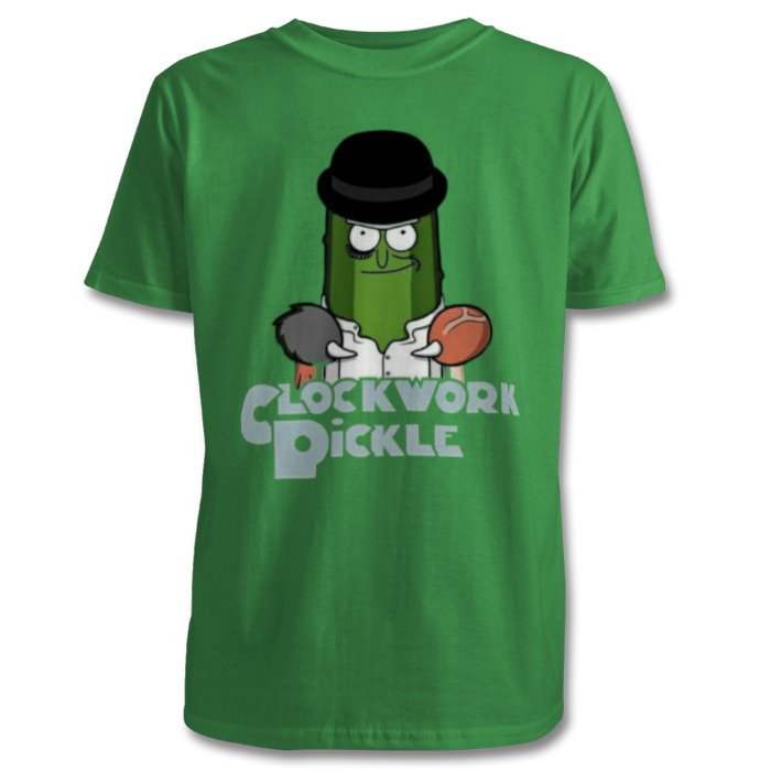 Rick & Morty x A Clockwork Orange - A Clockwork Pickle T-shirt